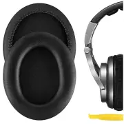 Geekria Protein Leather Ear Pads for Sony MDR-CD250 Headphones (Black)