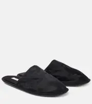 [The Row] The Row Frances floral jacquard slippers AU 7 black