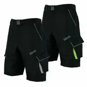 MTB Cycling Shorts OffRoad Bike Coolmax Padded Liner Baggy Knick & Liner Shorts