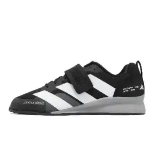 adidas 舉重鞋 adipower Weightlifting III 男鞋 黑 白 支撐 訓練鞋 愛迪達 GY8923