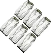 Kisangel 6pcs Mosquito Mesh Nets Bee Hat Covers Outdoor Head Nets Hiking Camping Gauze Protector Green