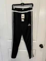 Adidas Climacool Youth Large (13-14) Black & White Athletic Pants