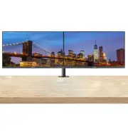 Asus VA24EHF 24-inch LCD Frameless Monitor, 2-Pack Bundle, Dual Monitor Stand