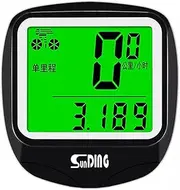TDR SD-568 Bicycle Speedometer Odometer Meter with Night Light Function - Chinese Version