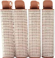 4-Pack Hair Volume Clips – Plastic & Nylon Bristle Styling Tools For Strong Grip, Voluminous Hairstyles & Air Bangs