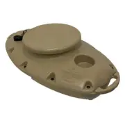 CreekKooler Cooler Portable Floating Beverage Water Drink Can Foamed Tan 15-Qt