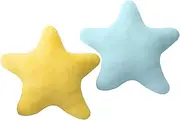 2 Pack Cute Star Pillows, 15.7 Inches Soft Plush Star Throw Pillow for Bed Couch, Decorative Pillows Star Cushion for Bed Sofa Bedroom Living Room Decor