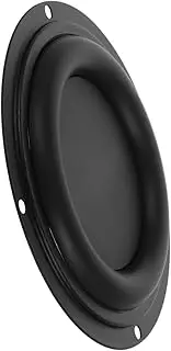 iplusmile 4 Speaker Diaphragm Plate Rubber Bass Radiator Replacement for Subwoofer Car Audio Systems Durable Passive Vibration Membrane for Enhanced Sound Performance and Versatile Use