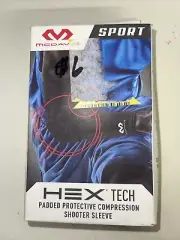 McDavid Sport Padded Protective Compression Shooter Sleeve Size S/M HEX Tech
