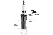 MSD Iridium Spark Plug 5IR5Y Resistor Type with Projected Tip MSD3719