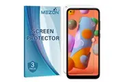[Set of 3] Samsung Galaxy A11 Anti-Glare Matte Screen Protector Film by MEZON Case Friendly, Shock Absorption (A11, Matte)
