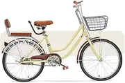 Lightweight Adult tricycles,Commuter Bicycle for Men and Women,Teens Mobility Bicycle,Low Step-Through Frame,Dual Brakes,Tandem Bike,Rear Sponge seat with backrest and armrest