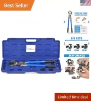 iCrimp Copper Tubing Press Tool, Copper Crimping Tool for 1/2'', 3/4'', 1'' V...