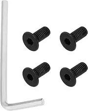 eMagTech 4pcs Forehead Head Screws Compatible with Ninebot ES1 ES2 ES4 Stainless Steel Socket Head Cap Screw Kit Electric Scooter Repair with Wrench