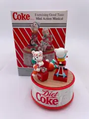 Enesco-Coke Brand - Exercising Good Taste Mini Action Musical-278564