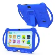 Kids Tablet 7 inch Android 12, 4GB RAM 32GB ROM, 512GB Expandable, with Blue