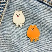 New Enamel Pin Chow Chow Dog Pet Metal Plug Gift 1 Piece