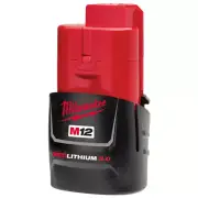 Milwaukee M12 REDLITHIUM Hi-Output Battery 3Ah - M12B3