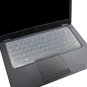 Keyboard Cover Skin Compatible for 14" Dell Latitude E7450 E7470 Clear Silicone