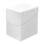 ULP85682 Ultra Pro Eclipse PRO 100+ Arctic White Deck Box