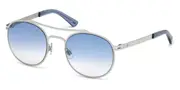 Web WE0172 16W Men's Sunglasses Silver Size 52