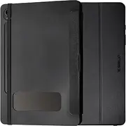 [Otterbox] React Folio Samsung Galaxy Tab S9 (11") Case Black - (77-95118), Drop+ Military Standard, Pencil Holder, Multi-Position Stand, Raised Edges