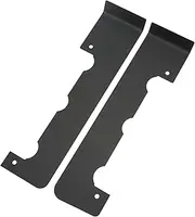 2PCS Motorcycle Engine Guard Cylinder Head Protector Black Replacement for Gold Wing GL 1800 2018 2022 Enhances Motorcycle Style Protects Engine Components