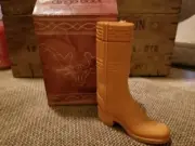 Vintage Avon Dingo Boot Decanter Wild Country After Shave 6 fl oz (1970) - NIB