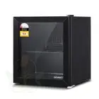 Devanti 46L Bar Fridge Glass Door Black