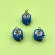 3pcs 3590S-2-502L 5K Ohm Rotary Wirewound Precision Potentiometer Pot 10 Turn