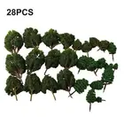 For Seiko Model Tree Model Tree Outdoor Landscape Set Diorama Green Scenery
