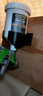 Large Gravity Spray Gun Holder 3d printed