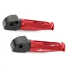 Red SHINOBI CNC Rear Foot Pegs For Honda CB 600F Hornet 04 05 06 07