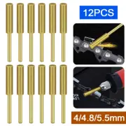 12pcs Diamond Chainsaw Sharpener Burr Grinder Chain Saw Drill Bits for Dremel AU