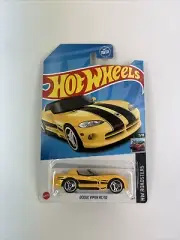 Hot Wheels - ROADSTERS 7/10 Dodge Viper RT/10 131/250 (YELLOW)