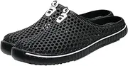 [ESOMAVRIX] Garden Clogs, 1 Pair Breathable Lightweight Garden Shoes with Holes, Quick-Dry Non-Slip Beach Slippers, Beach Sandals for Women Men Outdoor, Mens Garden Clogs/4296
