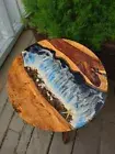 Handmade Epoxy Table - Custom Resin Table, Epoxy Side Table, Coffee Table Decor