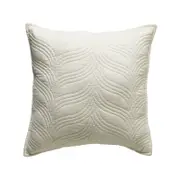 Bianca Kamala 43x43cm Square Polyester Cushion - Cream