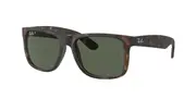 Ray-Ban RB4165F Justin Asian Fit Polarized 865/9A Men's Sunglasses Tortoiseshell Size 55
