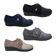 Fly Flot Queeny Ladies Slippers Shoe Durable Adjustable Stretch Front Flex Sole