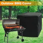 Square Gas Fire Pit Cover 600D Oxford Cloth Outdoor Firepit Cover Fire wupke