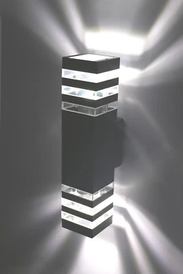 LED Outdoor Lamp E27 Bulb Wall Sconce Light Fixture Waterproof Dimmable/N Garden