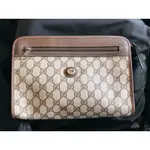 GUCCI VINTAGE 古董包 手拿包 拉鍊包 包況美 購買前先私訊