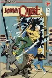 Jonny Quest Comic Book #2 Comico 1986 NICE COPY UNREAD E