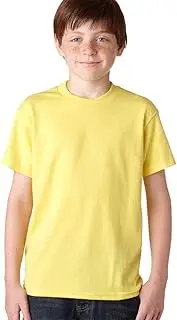 [Hanes] Youth EcoSmart 50/50 Cotton/Poly T-Shirt. 5370