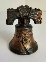 Souvenir Liberty Bell "PROCLAIM LIBERTY THROUGHOUT ALL THE LAND" - 2.5" H