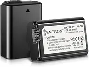 ENEGON 2x NP-FW50 Rechargeable Li-ion Battery for Sony Alpha a3000 a5000 a5100 a55 a6000 a6100 a6300 a6400 a6500, Sony a7/a7II/a7s/a7SII/a7r/a7rII rx10 rx10II, Sony NEX 3/5/7 Series, Sony SLT-A Series