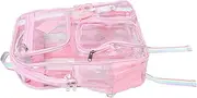 [BESPORTBLE] Transparent Backpack Clear Backpack Small Sport Events Backpack Small Makeup Bag Backpack Purse Clear Backpack for Concert Festival Backpack Mini Backpack