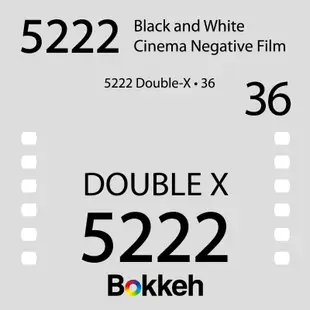 [享樂攝影]柯達 Kodak Eastman Double-X 5222 黑白電影底片 B&W Film 分裝片