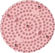 Generic Foot Massage Pad Foldable Acupressure Mat Ideal for Long Hours of Sitting, Pink